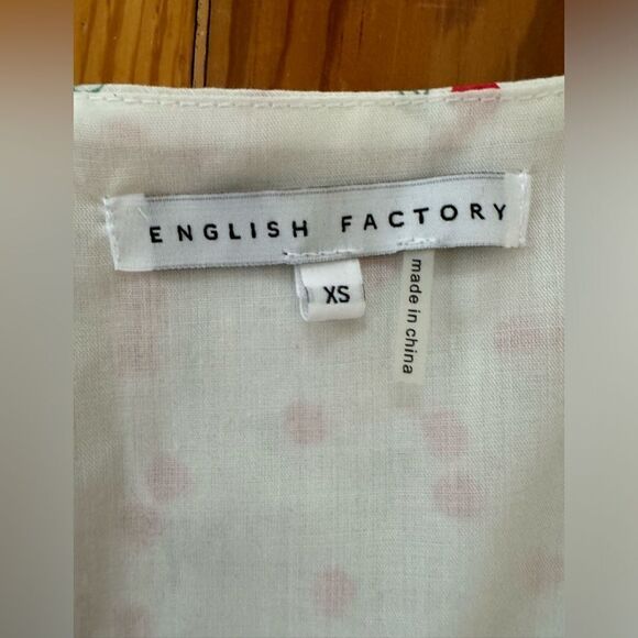 English Factory Cherry Print Dress - Picture 5 of 10